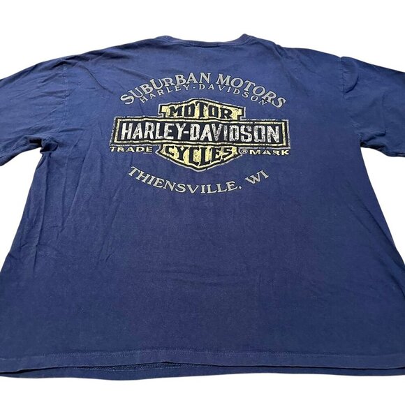 Harley Davidson Mens 2XL T Shirt - Thiensville, WI​​ - Picture 5 of 7